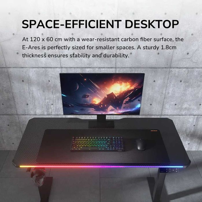 Игровой стол Cougar E-Ares 120