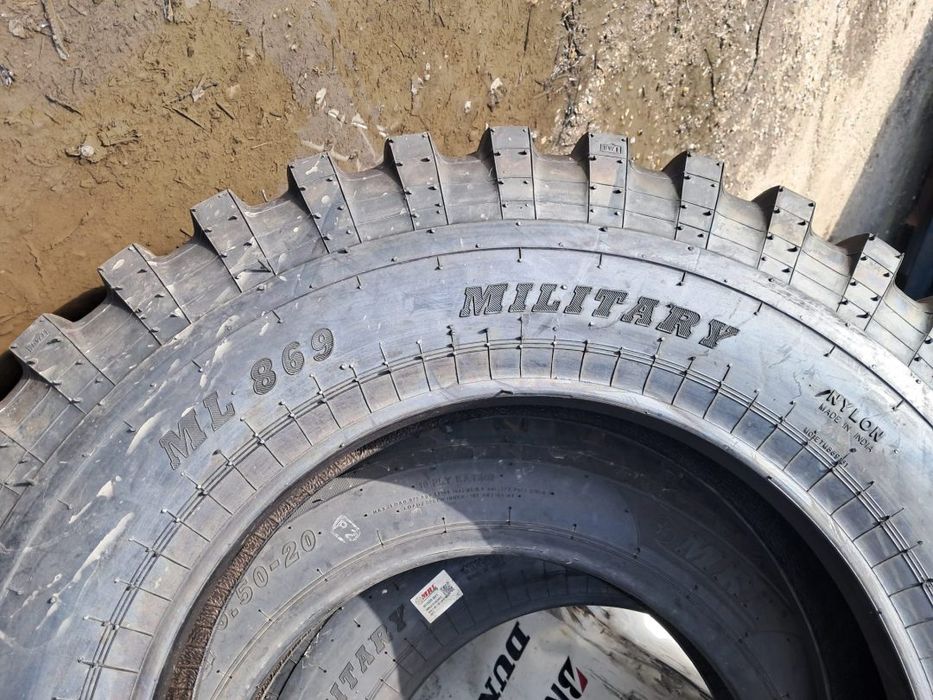 ANVELOPA 7.50-20 MRL ML869 MILITARY 14PR TT REMORCA  Cauciucuri tractor, Fiat, Case, Fendt, John Deere, New Holland, Massey Ferguson, UTB   Cauciucuri