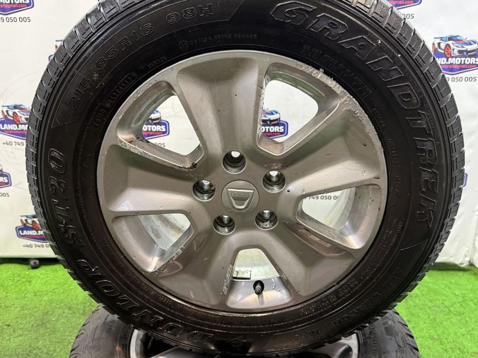 JANTE + CAUCIUCURI 5x114.3​ 215 / 65 R16 98H ( 3 BUC.) DACIA DUSTER 1.5 DIESEL 2015 2013-2017