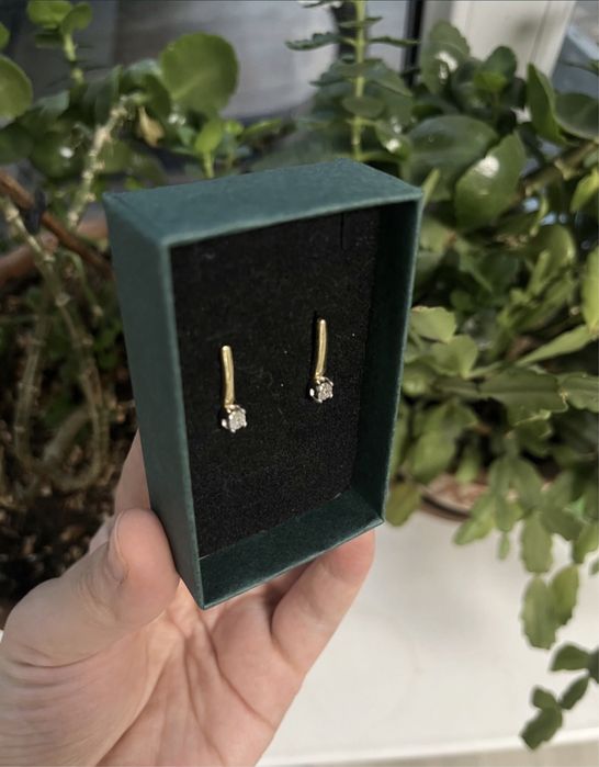 Серьги с бриллиантами