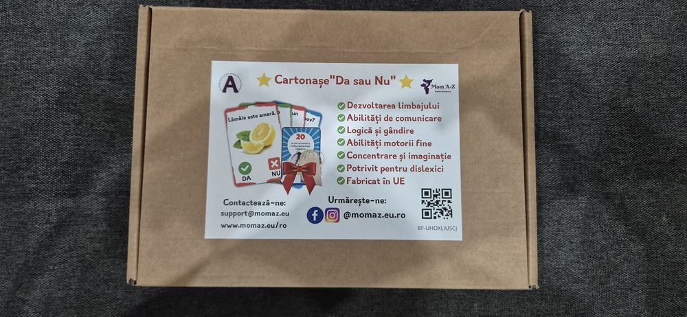 Vând cartonase pentru copii