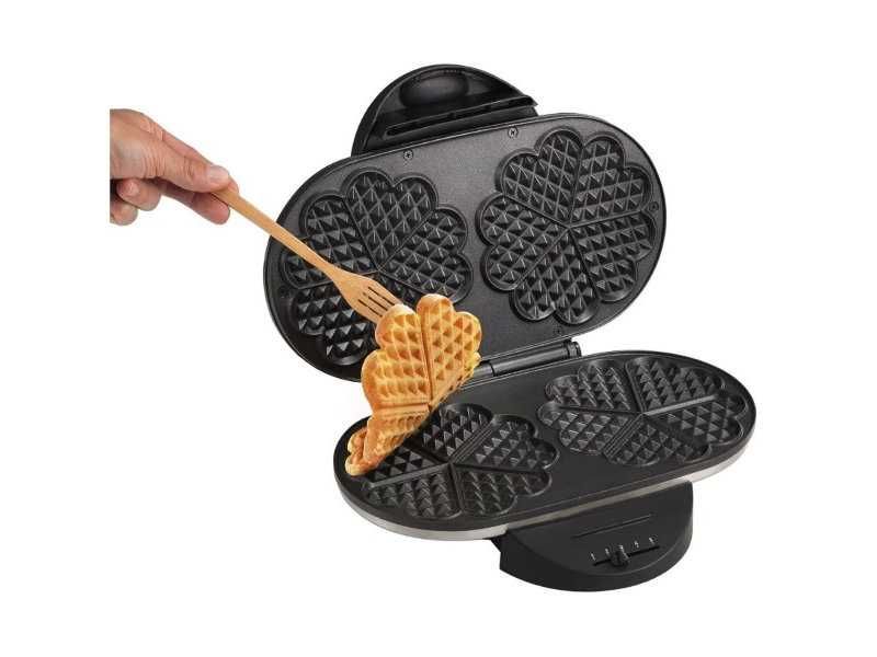 Гофретник с Форми на Сърце Tefal Ultra Compact WM311D11, 1200W