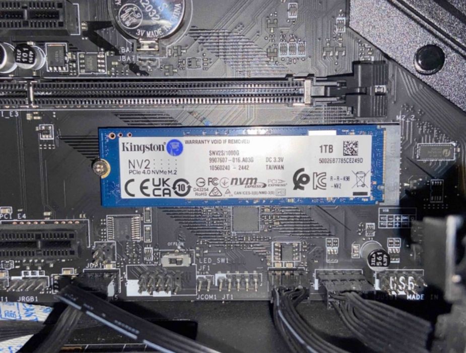 Kingston 1TB SSD NvMe PCIe 4.0