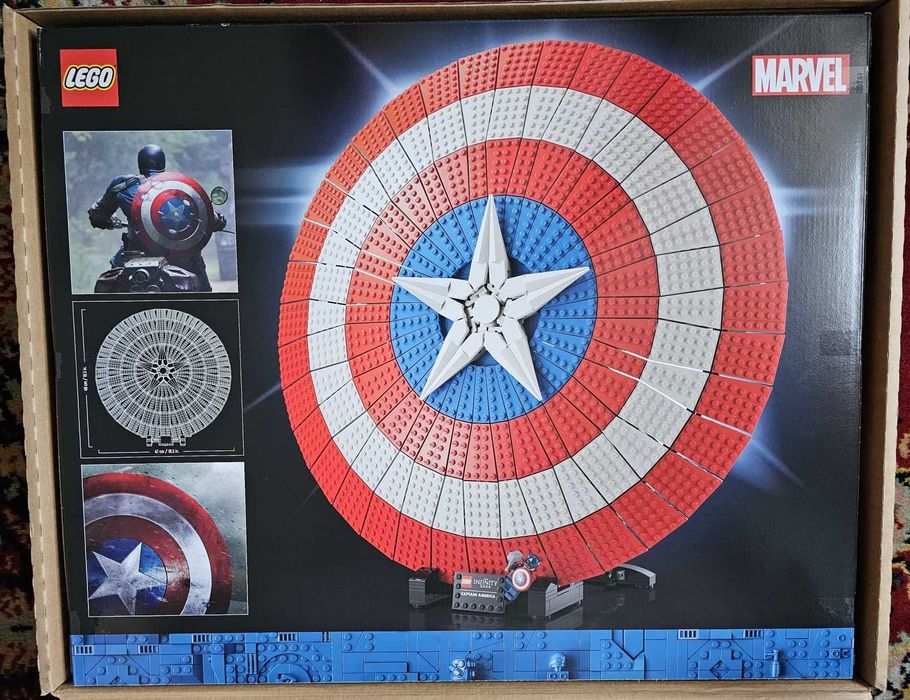 Lego 76262 Marvel Captain America's Shield