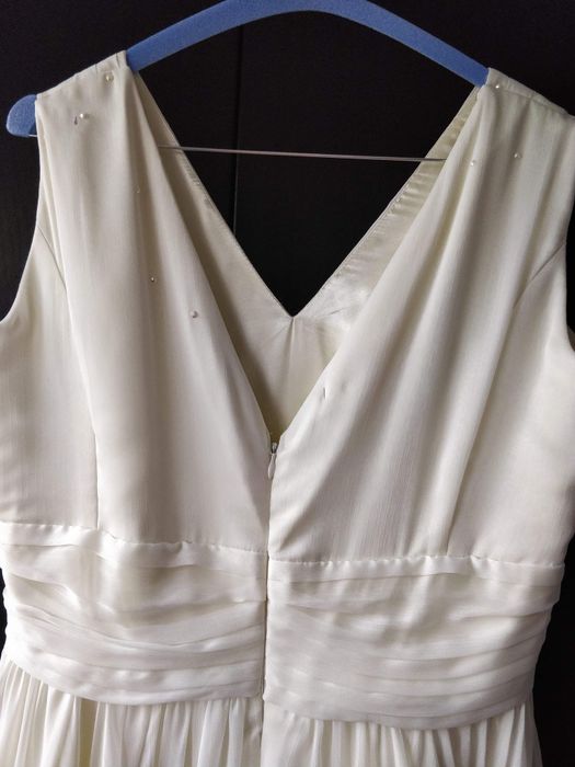 Rochie mireasa scurta ivoire