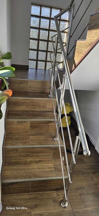 Balustrada inox pentru scara/balcon