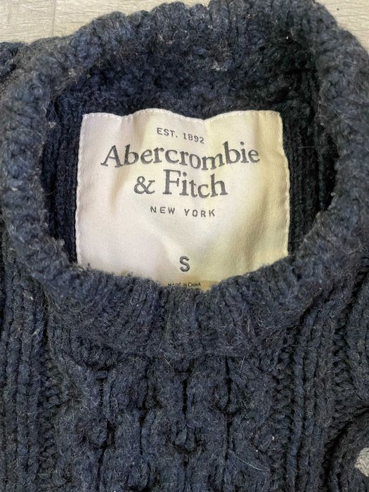 Abercrombie & Fitch pulover sweater lana masura S