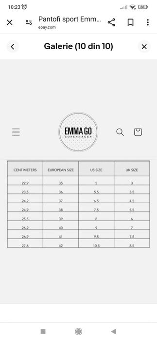 Pantofi de piele superbi Emma Go