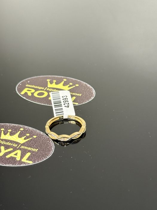 Bijuteria ROYAL : Inel AUR 14K NOU / 1.51 GR