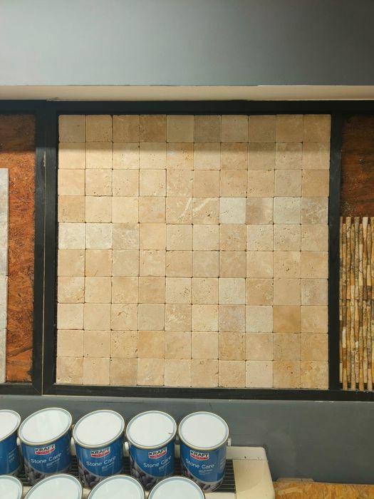 Travertin antichizat light 1 cm