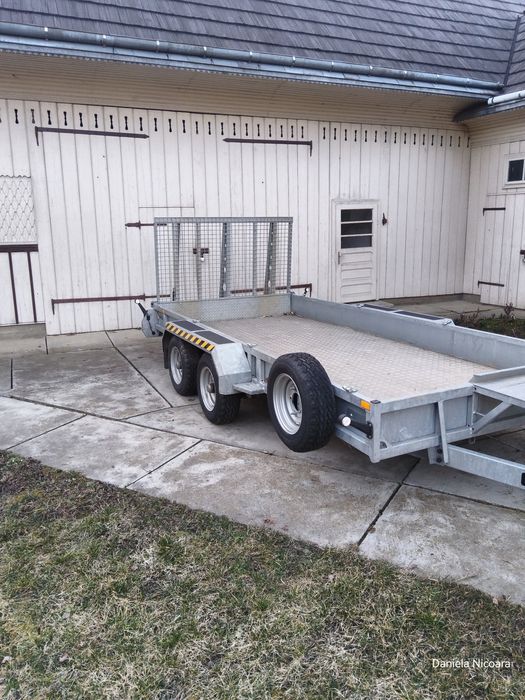De vanzare trailer utilaje3.500 kg in stare  foarte  buna.