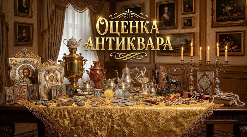 Оценка икон и антиквариата.Бесплатно.