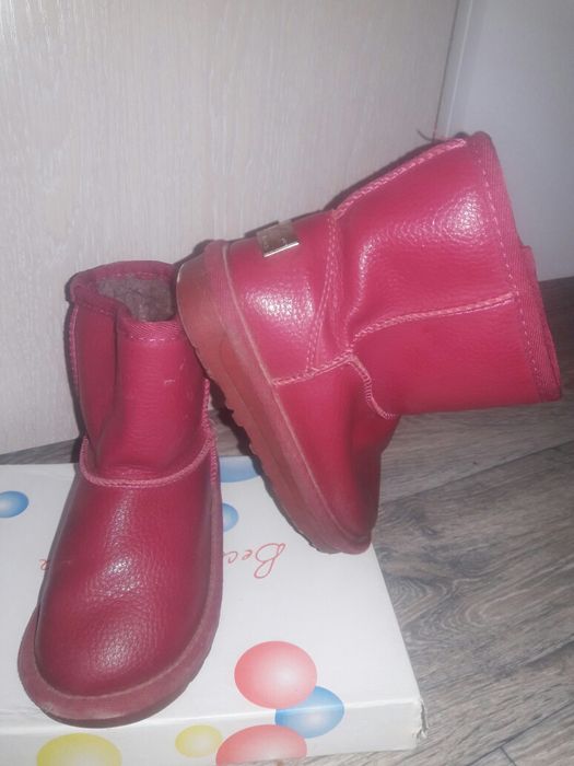 Зимние натуральные сапоги