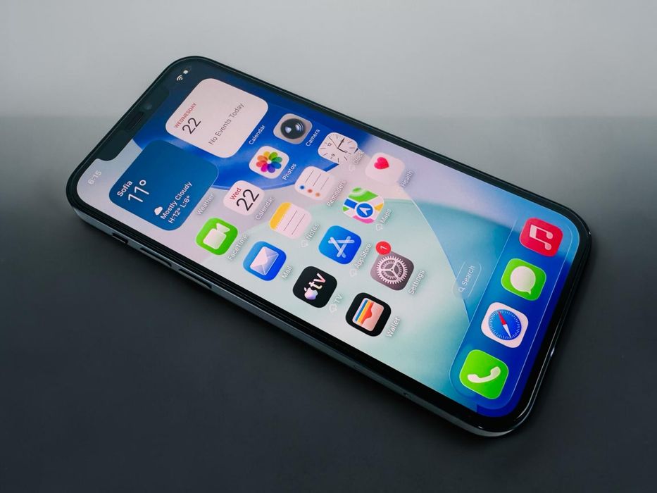 Apple iPhone 12 128GB Black Перфектен! Гаранция!