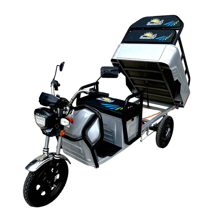 Triciclu Cargo Tricicleta Electrica TUK TUK Bena Basculabila