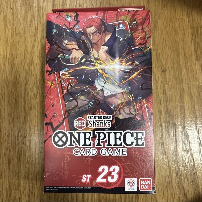 One piece starter deck st23 Shaks sealed.