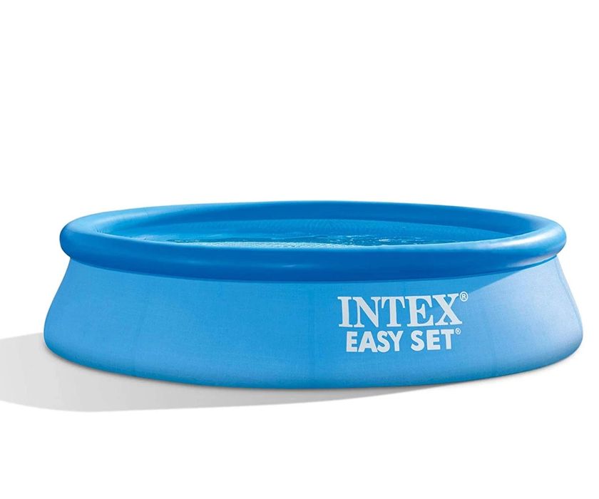 Надуваем басейн INTEX Easy Set, 244 х 61см