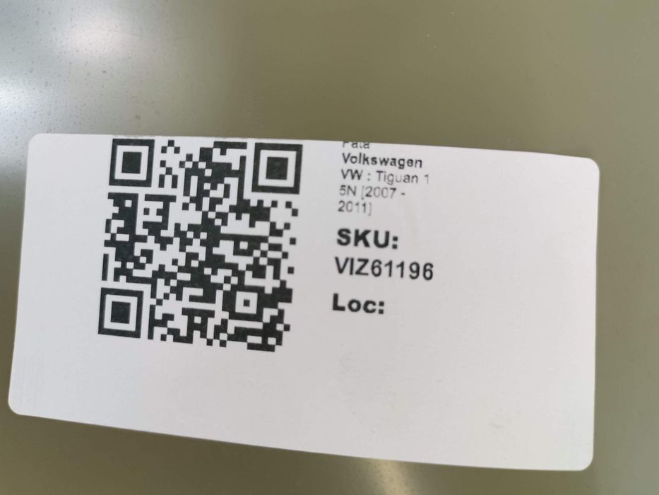 Десен преден калник / Desен preден kalnik Volkswagen VW Tiguan 1 5N В