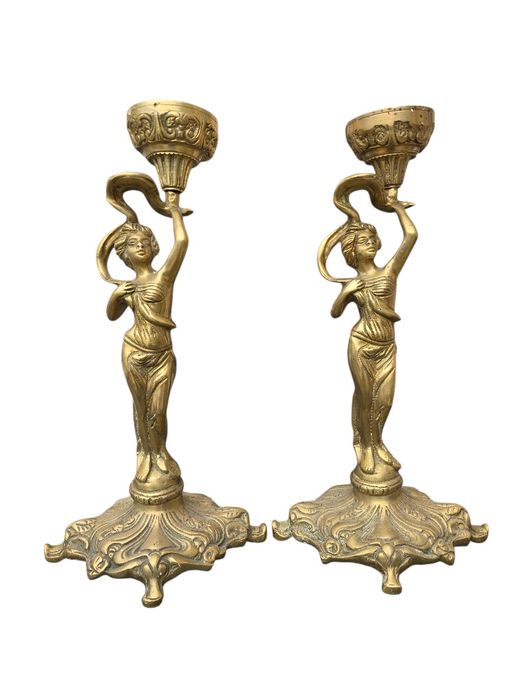 Sfesnice candelabre, vintage
