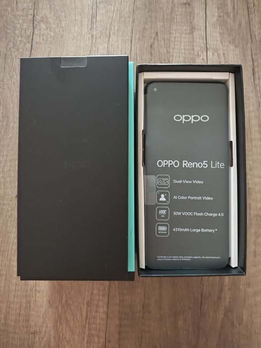 Oppo Reno 5 Lite, Dual SIM, 128GB, 8GB RAM, Fluid Black