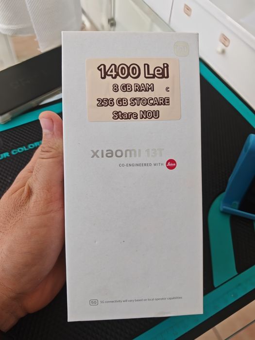 Xiaomi 13T, 8/256 GB, Nou, Garanție