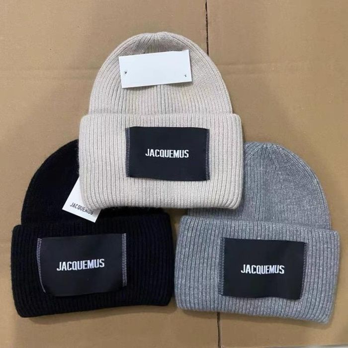 Căciulă Jacquemus Le Bonnet Ribbed – Neagră