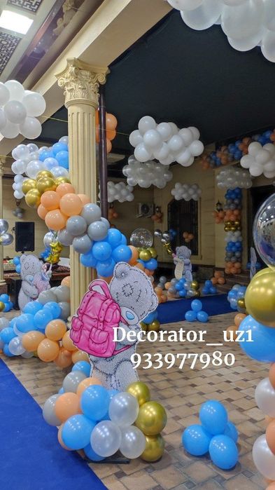 Роддом оформления шарами