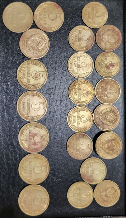 Монетки по 500 СССР