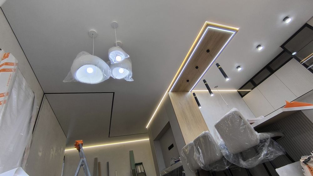 Натяжные потолки