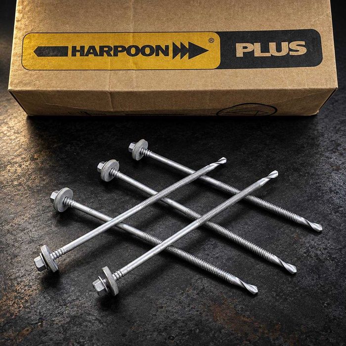 Высококачественные саморезы HARPOON (Гарпун) для Сендвич панелей