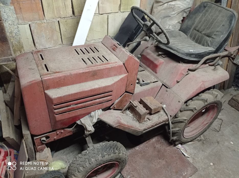 Руско тракторче МТ 12 бензин газ