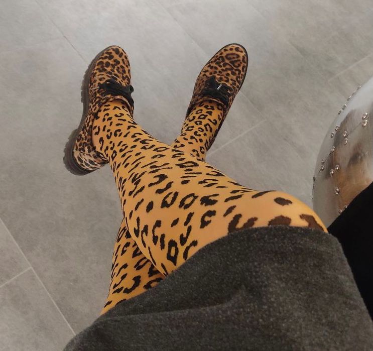 Леопардовые Колготки Calzedonia