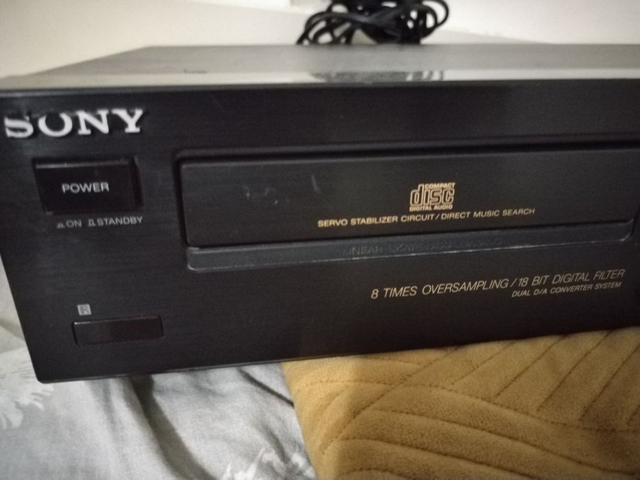 Cd player sony cdp-590 deck