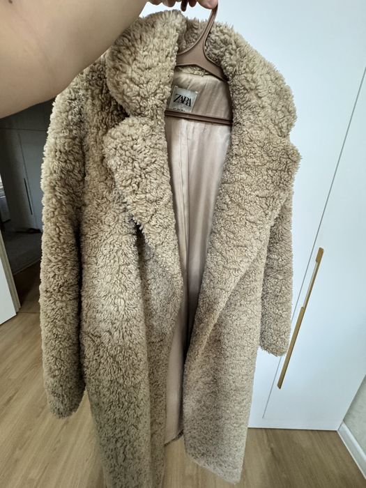 Шуба искуственная овчина