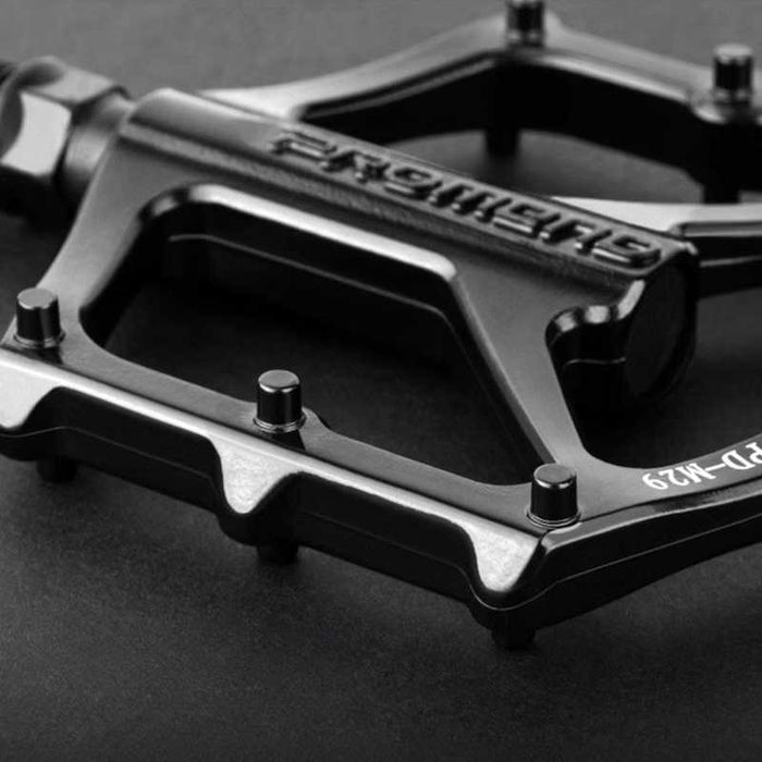 Алуминиеви педали PROMEND M29, Капсуловани лагери, Антиплъзгащи, Черни