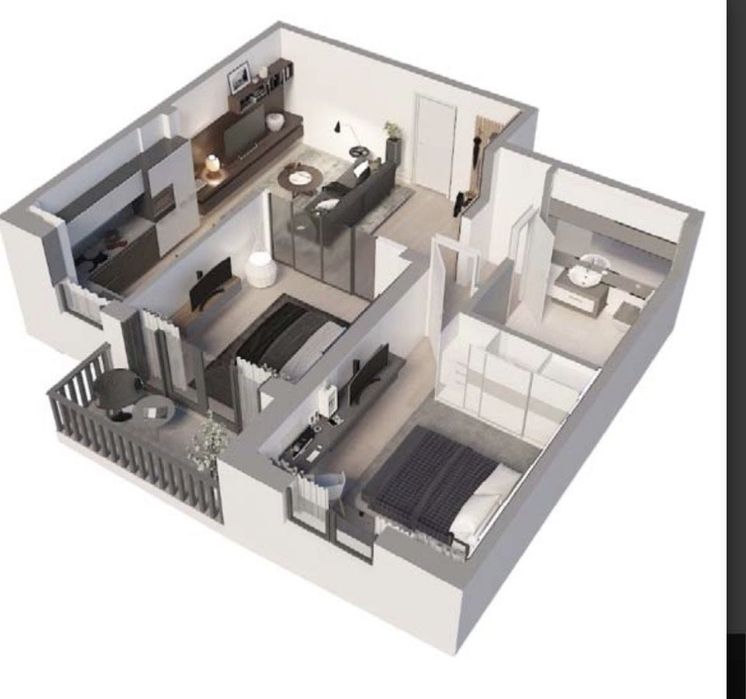 Apartament 3 camere Soho Residence