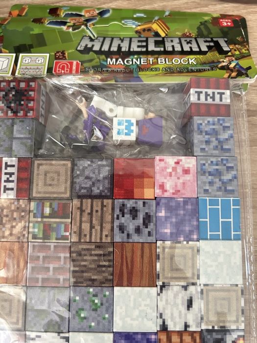 Магнитни блокчета  Minecraft