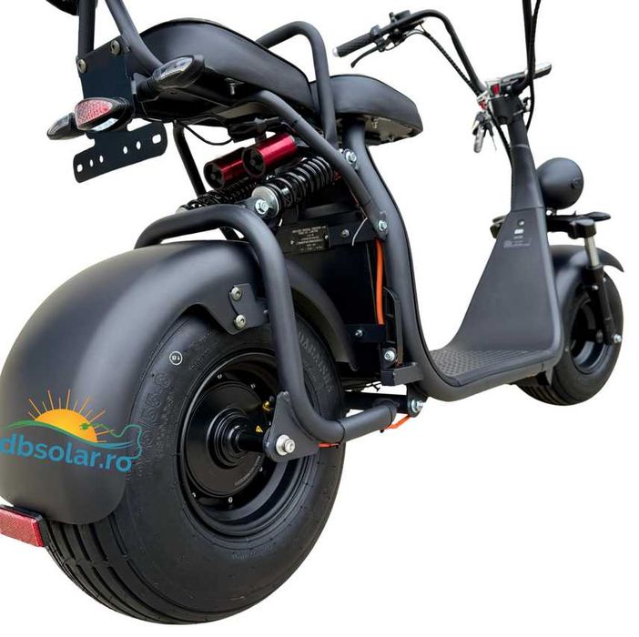 Scuter electric chopper 1500W Fara Permis CIV RAR inclus 12Ah Lithium capacitate 180kg