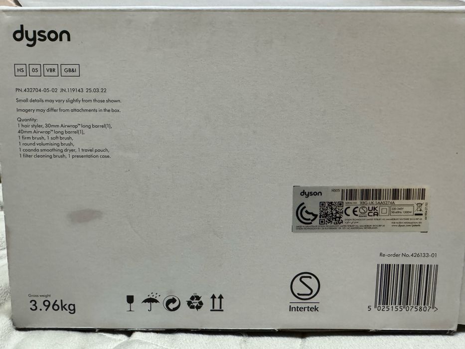 Dyson airwrap complete long HS05