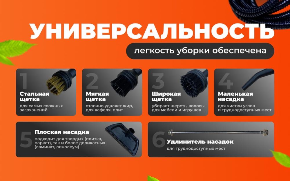 Пароочиститель для уборки
