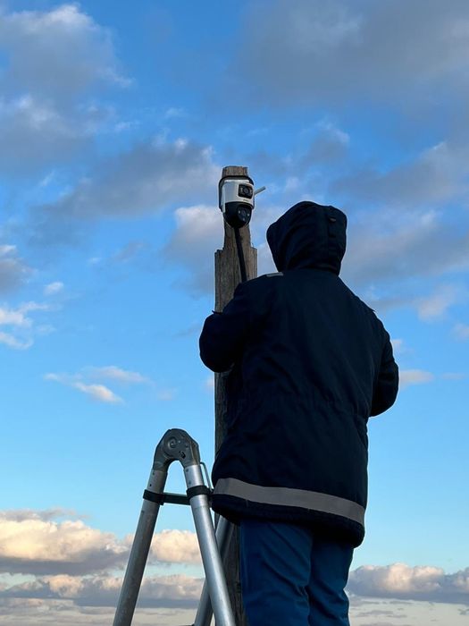 Установка видеонаблюдение