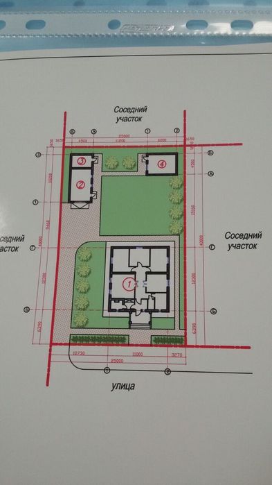 Продам участок с недостроеным домом