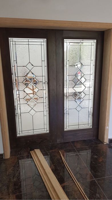 Oynalariga gulli va toshli vitraj qilamiz