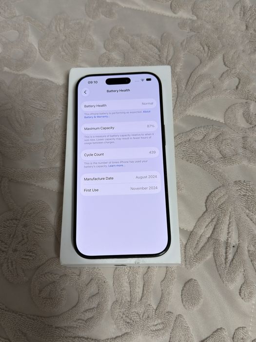 Iphone 16 pro 128gb black