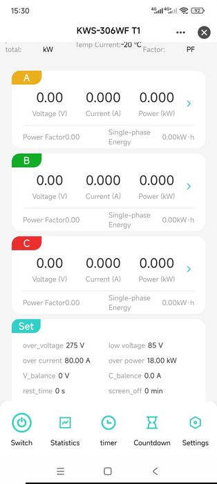 Трифазна смарт напреженова защита с електромер