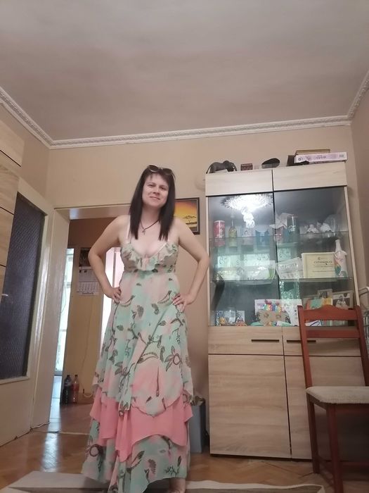 Рокля с красив десен