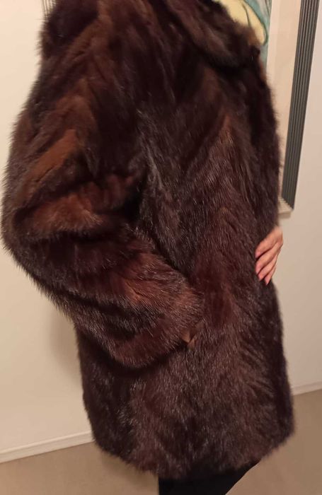 Blana naturala vizon/nurca in stare excelenta
