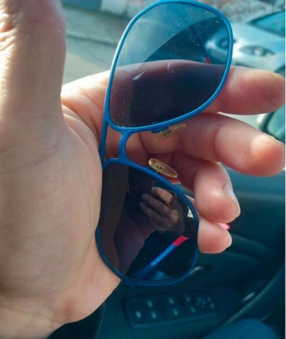 Sunshine in very good shape Ochelari soare originali Lacoste - Aviator