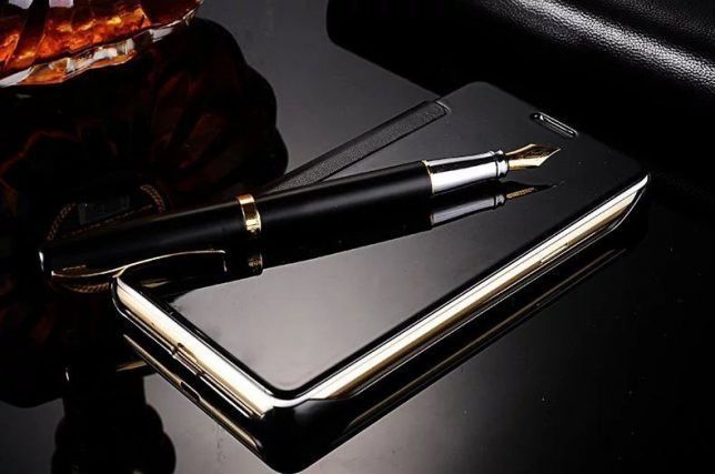 Husa flip clear view pentru Samsung Galaxy J7 2017