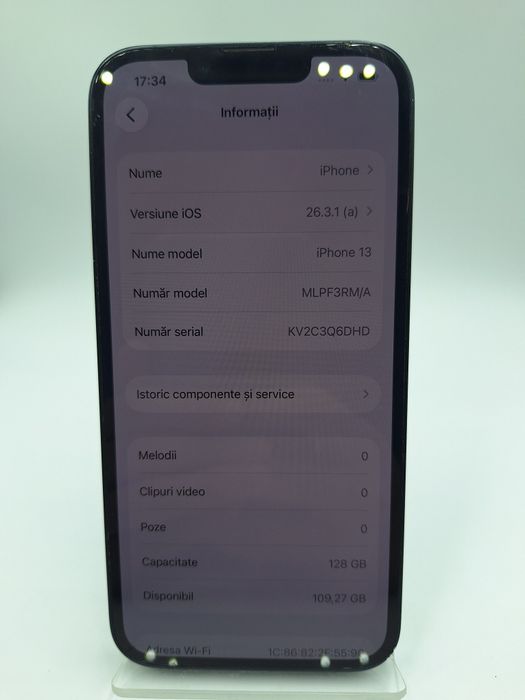 Iphone 13 128GB / 88% BAT / FACTURA / GARANTIE #57390